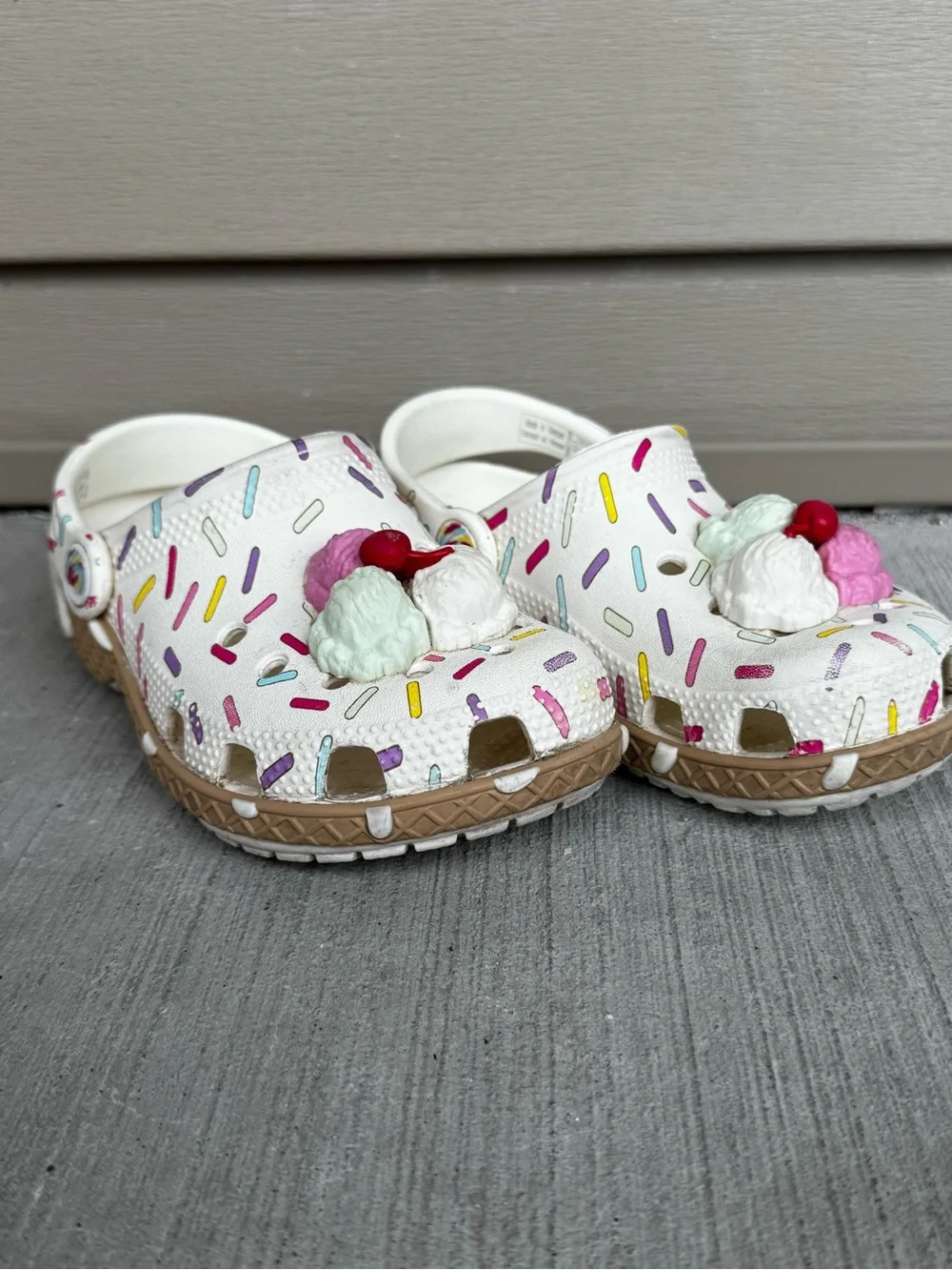 Crocs Classic Ice Cream Party Clog